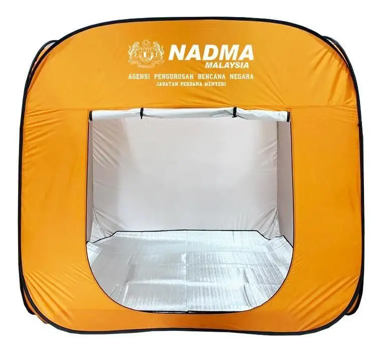 Modular Disaster Pop up Evacuation Cubicle Emergency Tent Storm Shelter Flood Victims Temporary Home Tent