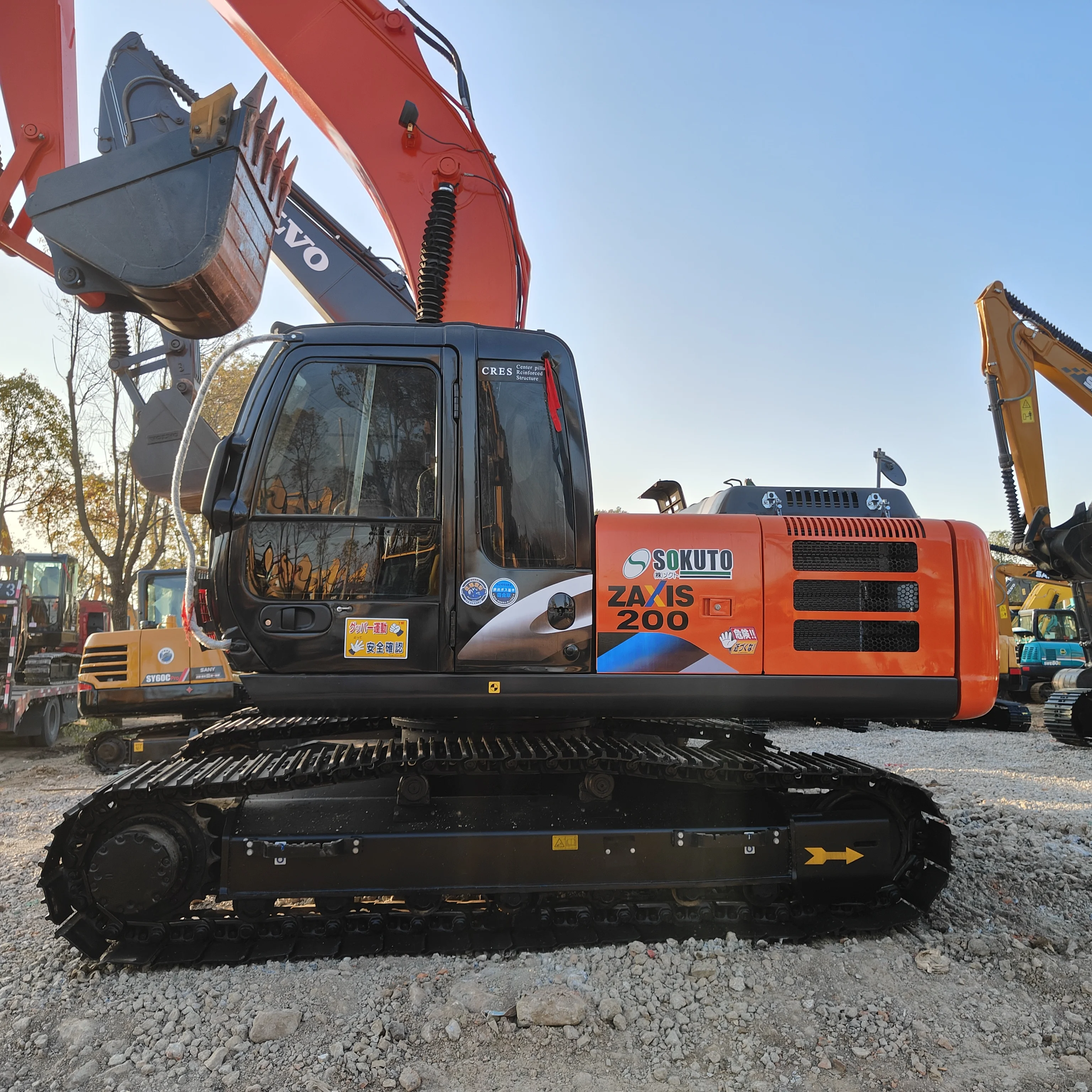 Used Hitachi ZX200-5 Excavator - Low Price, High Quality