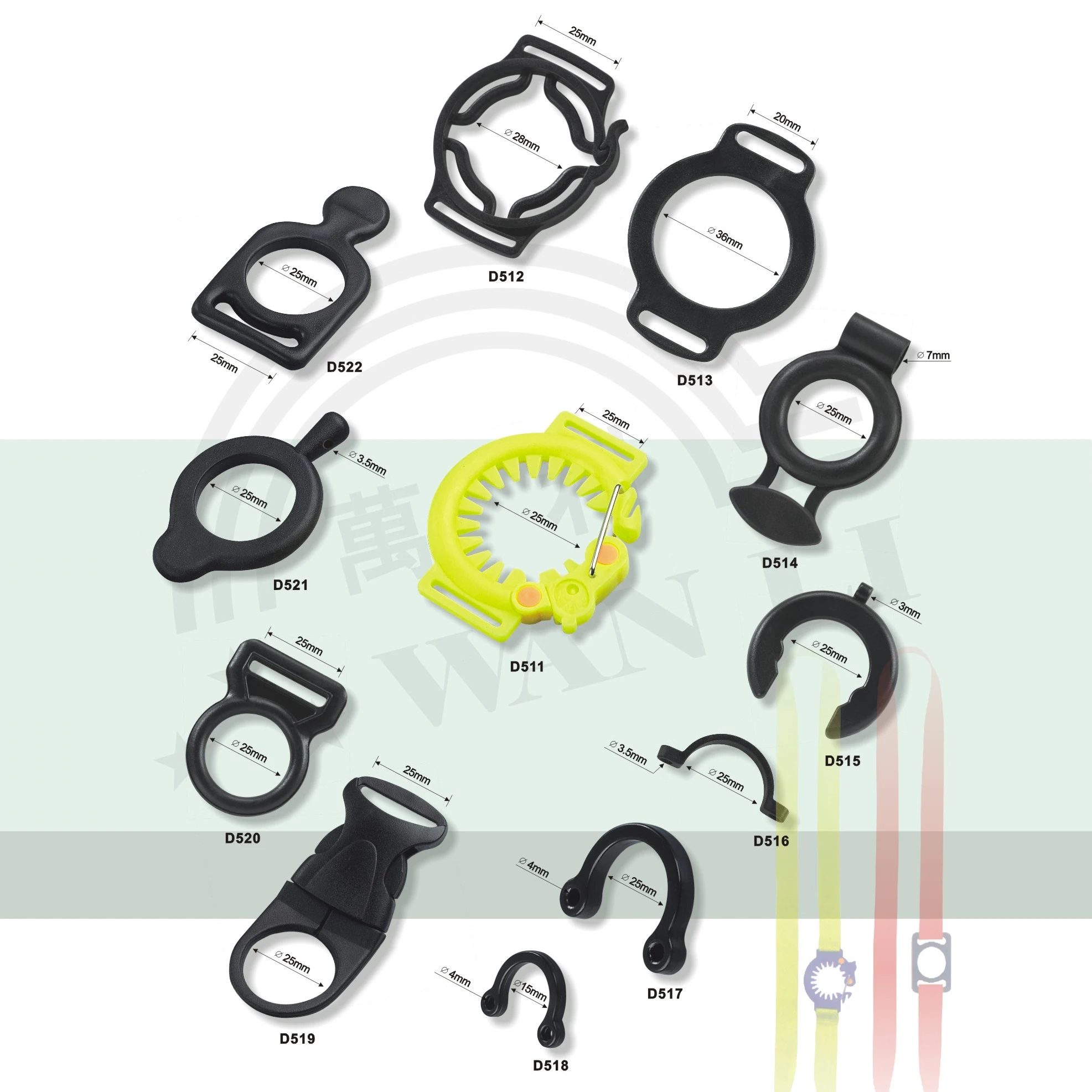 Пряжка для бутылки с водой, пластиковый зажим для бутылки, Экологически чистая пластиковая пряжка для бутылки с водой