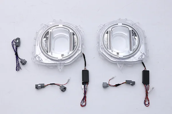 G63 Style DRL Headlight LED Cover Daytime Running Light Headlight Cover for Suzuki Jimny 2018-2023 Car Accessories G63 Style