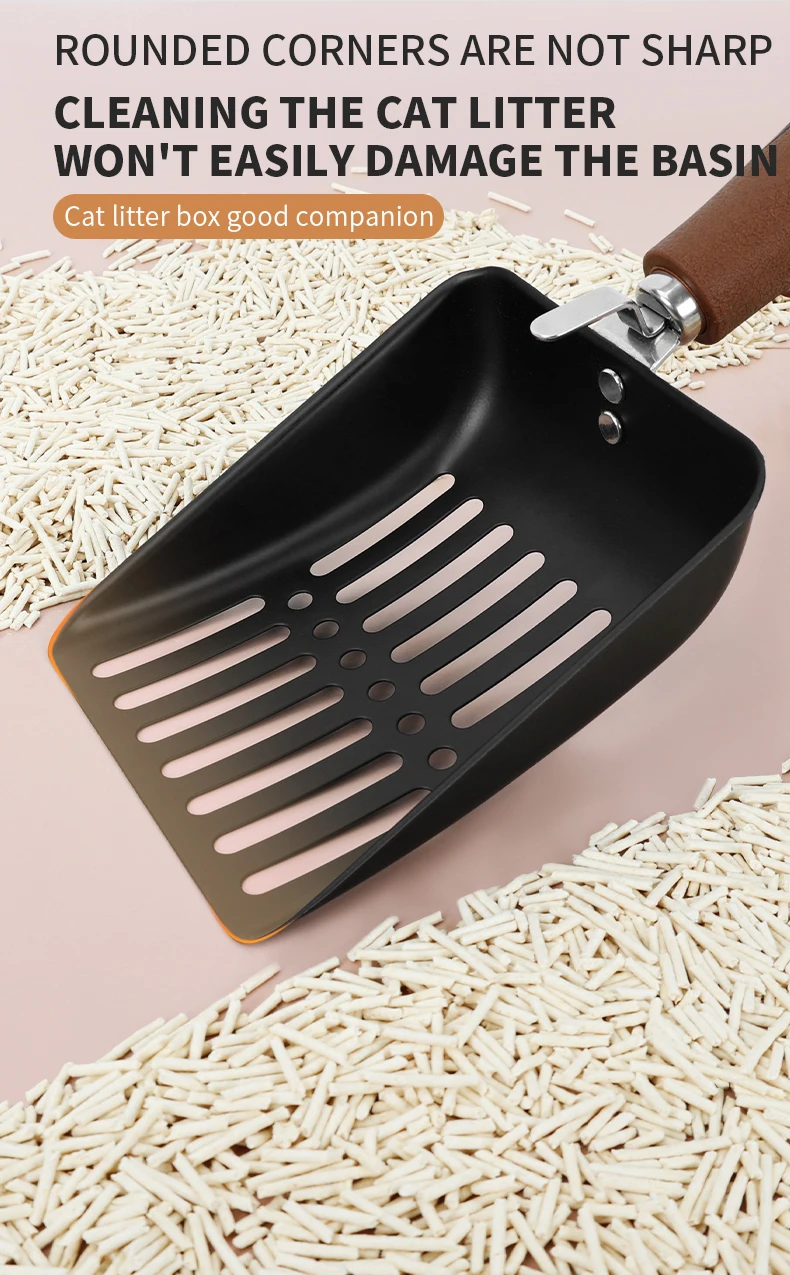New Cat Poop Scooper Thickened Large Surface Cat Litter Shovel Scoop