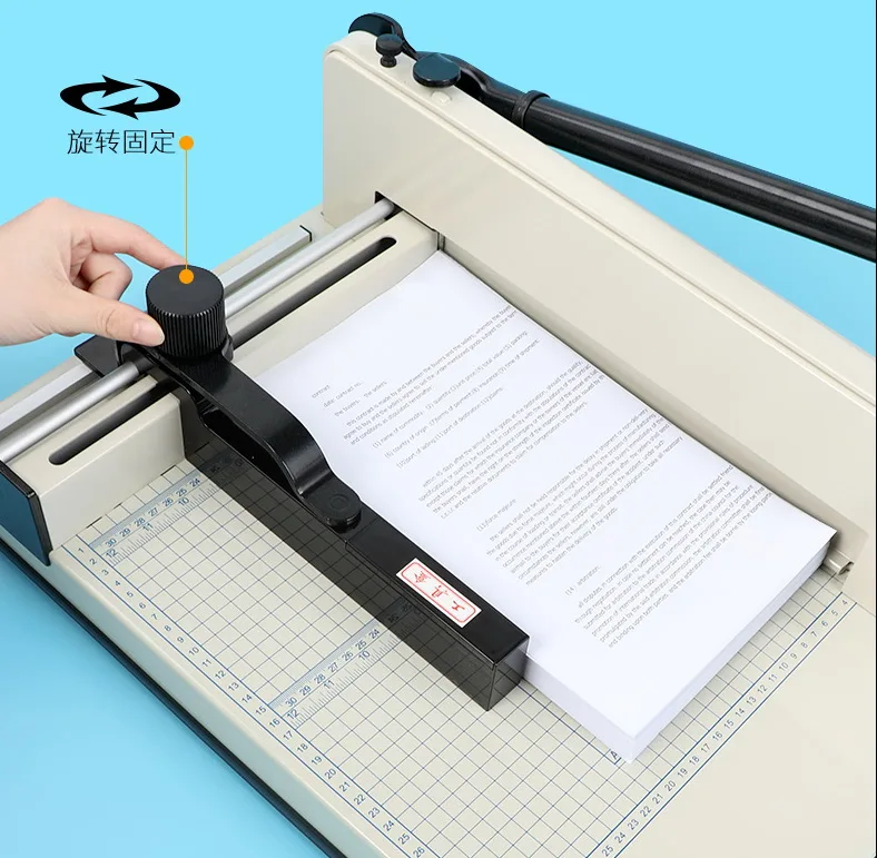 858a3 A3 Size Desktop Heavy Duty Manual Office Guillotine Paper Cutter ...