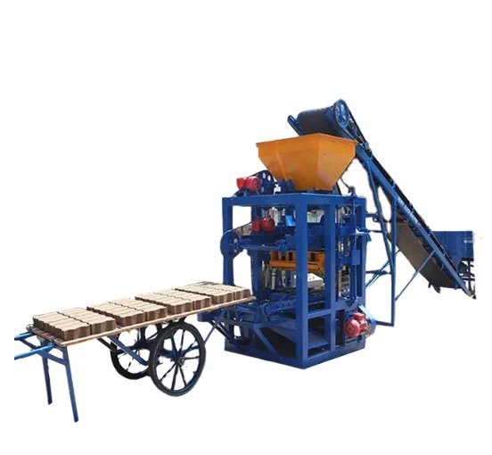 Qt4-24 Mini Brick Plant Small Brick Making Machine Brick Factory for Sale