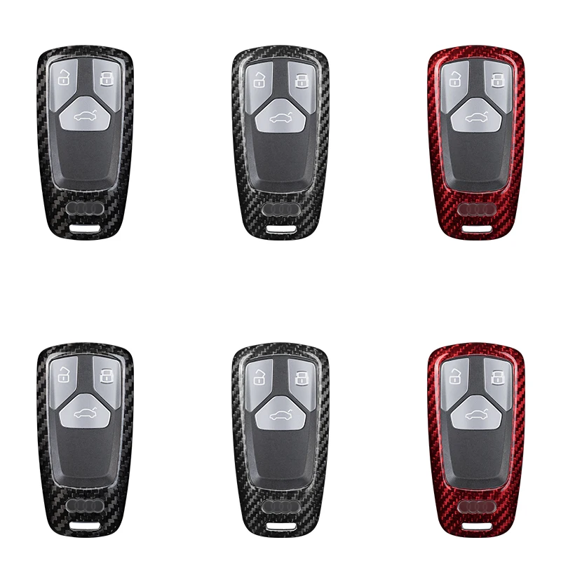 T-carbon Carbon fiber modification of steering wheel paddle shift fit for Audi A4 A6 A8 A7 TT TTS RS7 RS3 R8 shift paddle