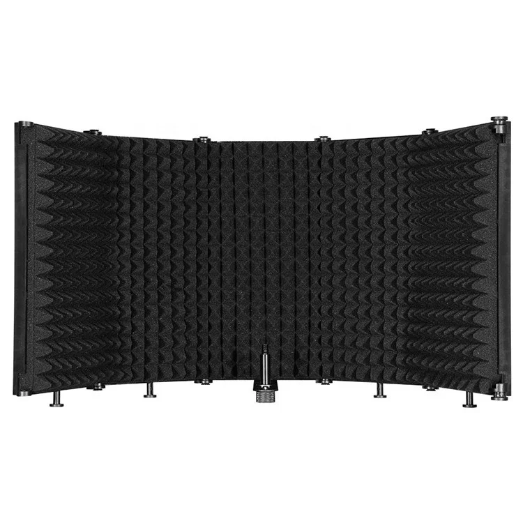 Large Background of Practical Plastic Sound Insulation Board in Recording Studio Windshield Soundproof Acoustic