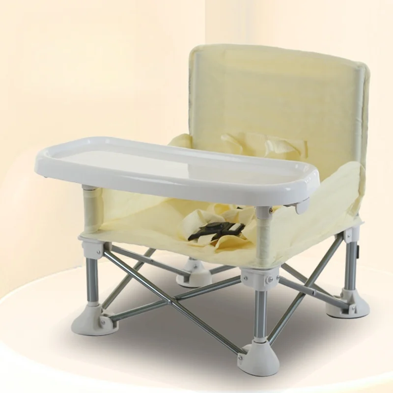 Multifunction Baby Dining Feeding Chair With Protection Belt Detachable for Washing Portable Baby Beach Chair