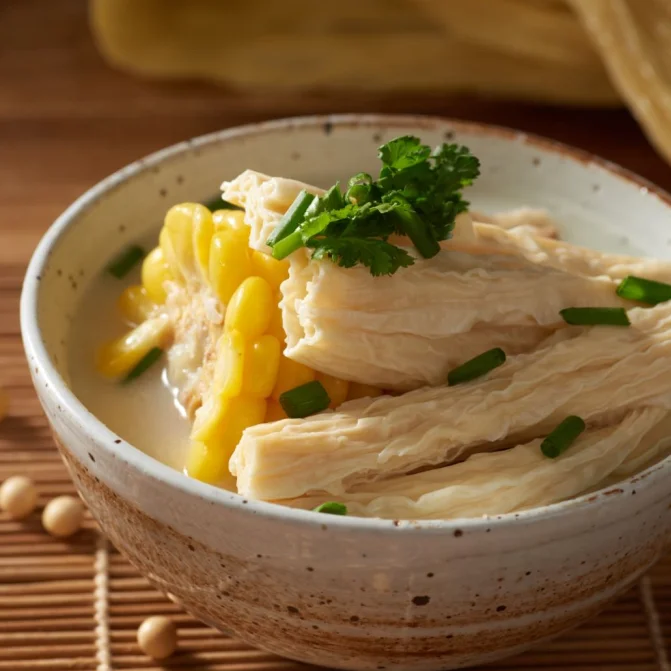 green healthy food bean curd and soybeans product dried beancurd