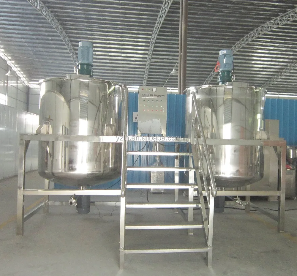 Factory Use 500L Liquid Soap Making Machine Liquid Soap Mixer