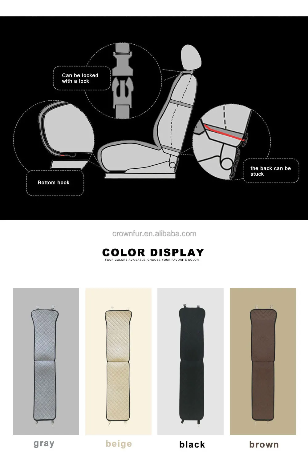 new design sitzbezug anti-slip breathable universal