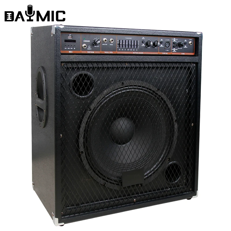 Professional 15 Inch 250w Acoustic Bass Guitar Keyboard Combo Amplifier