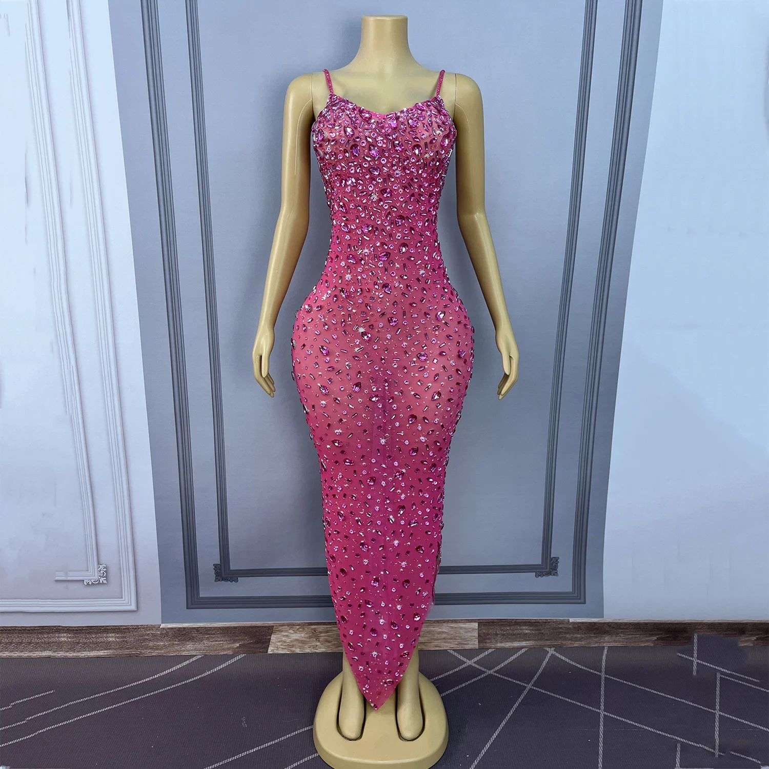 dreamy birthday dress Pink Long Sleeve Girl Birthday Pageant Party Dress J350  DreamyVow
