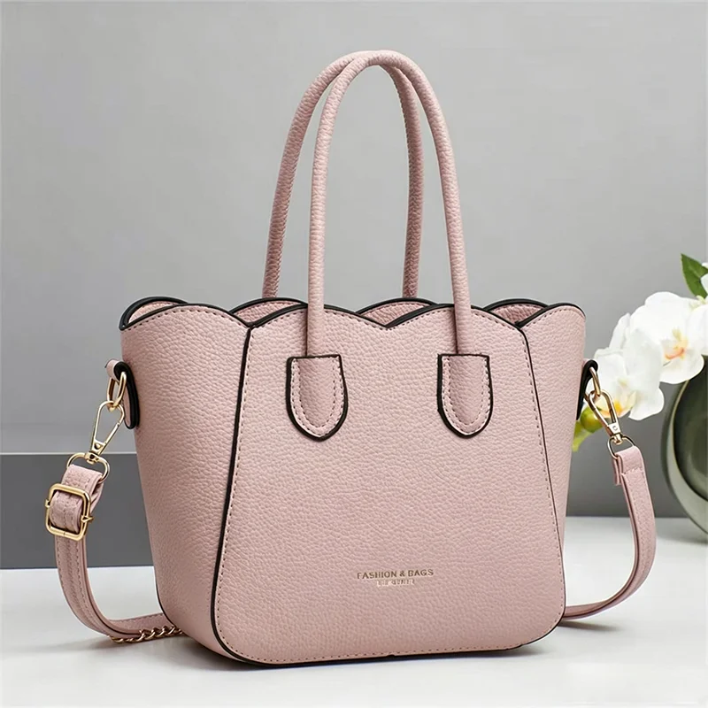 Hot Selling Famous Brand Designer Pu Leather Handbags Small Tote for Women Fashion Crossbody Bags