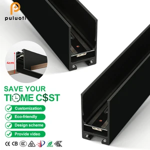 Hot Sale Led Magnetic Track Lighting System Magnetic Track Light Surface Embedded Dc24v Indoor Home Villas10-years Warranty