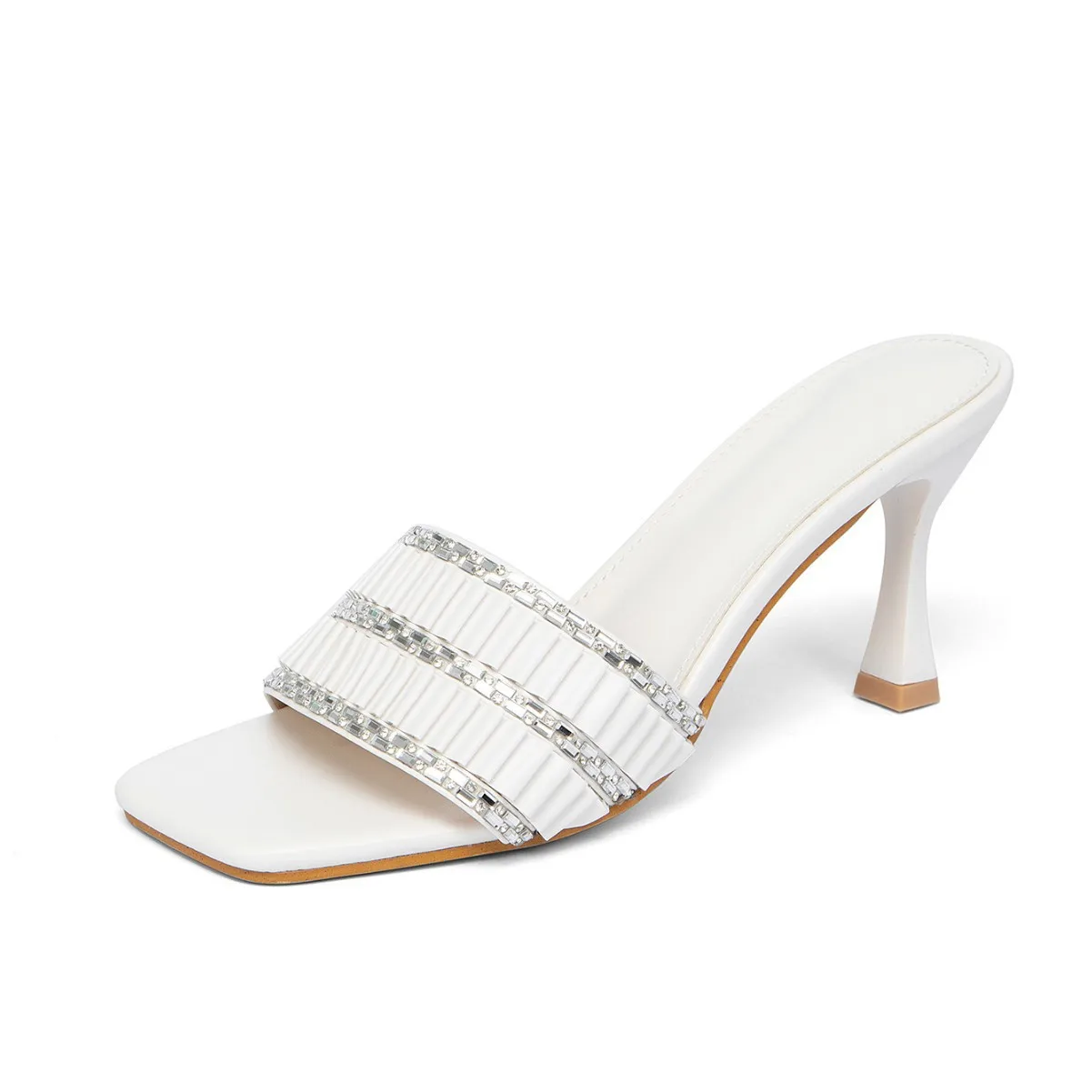 Xuanhui Summer New Fashion High Quality Blink Square Head High