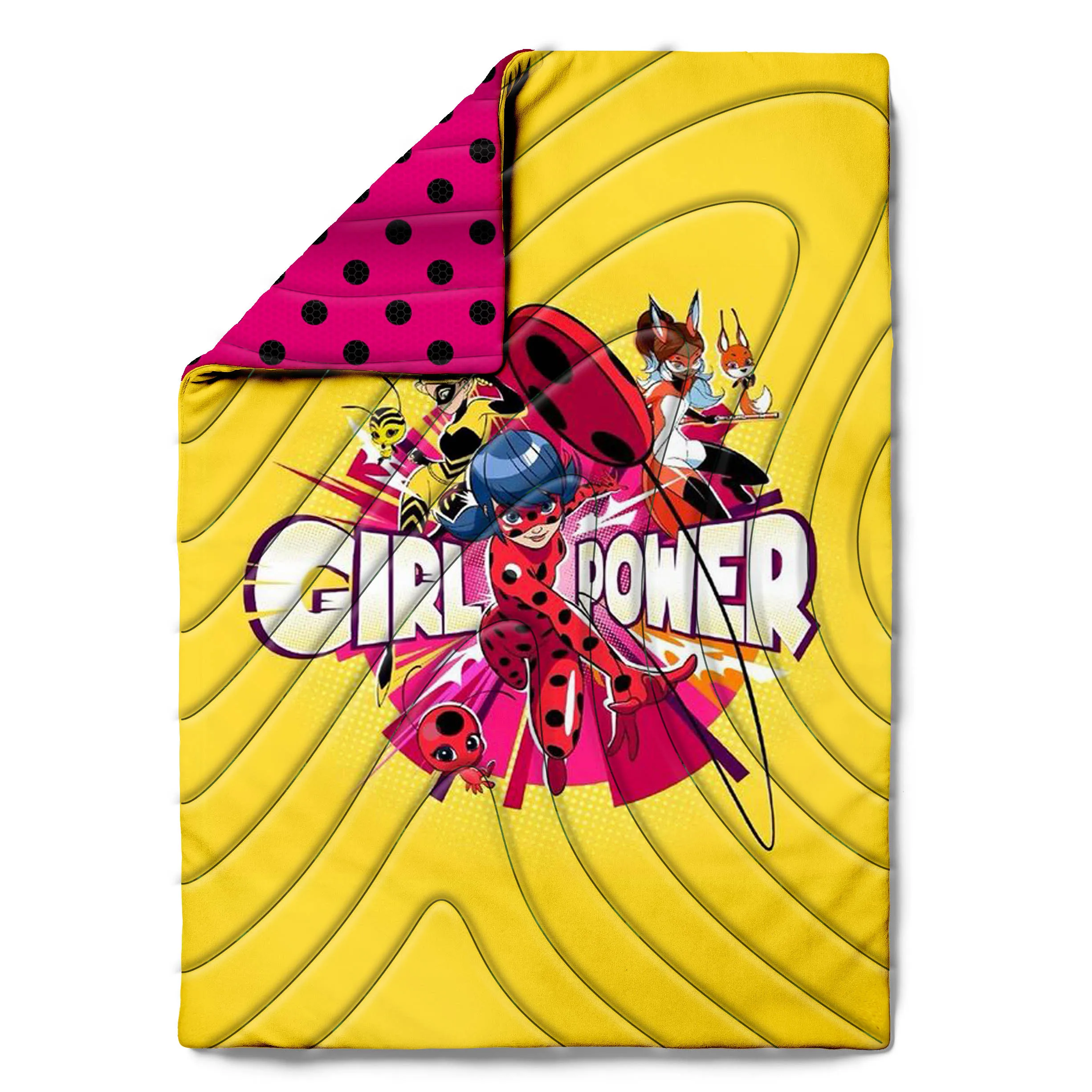 Новое поступление, одеяло с волшебной божьей коровкой, одеяло из переработанного утилитарного пуха для кемпинга, одеяло