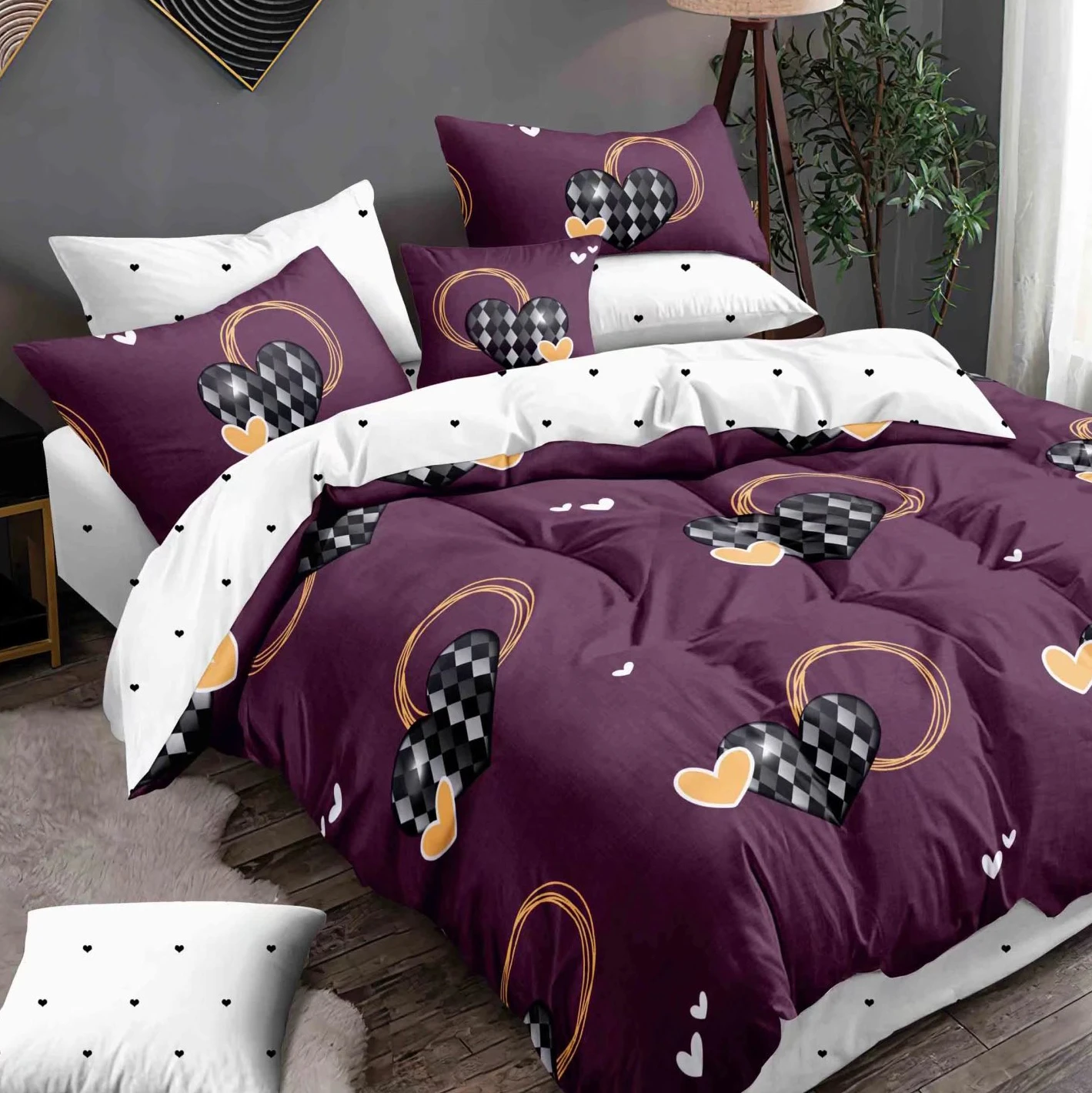 Factory Direct Cheap Designers Comforter Sets Bed Sheet Set Bed Cover