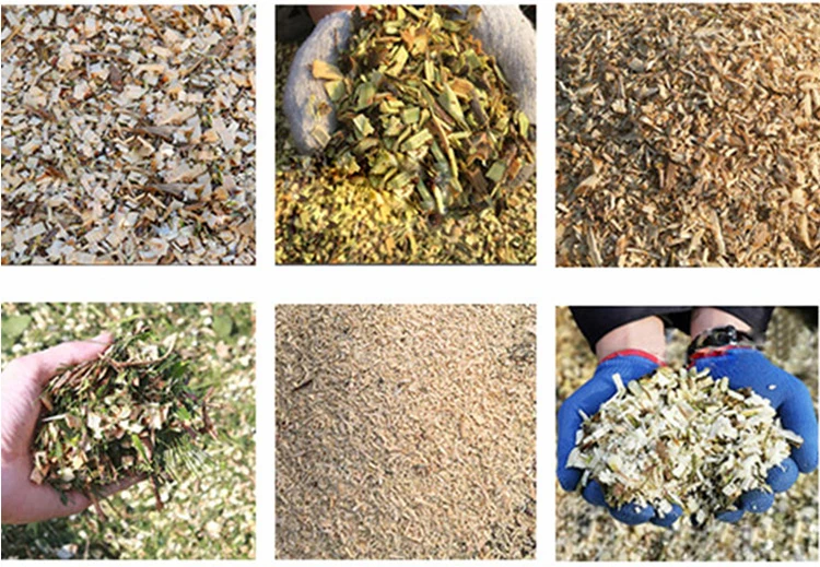 High Capacity 500kg/hour Wood Crusher with SKD11 Blades and 3500r/min Spindle Speed