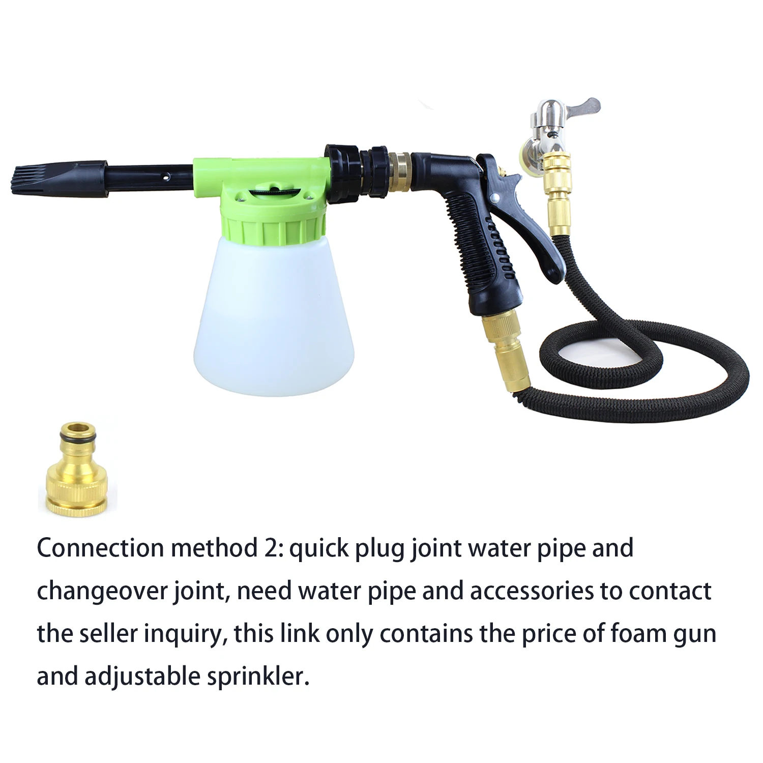 car wash snow foam gun karcher