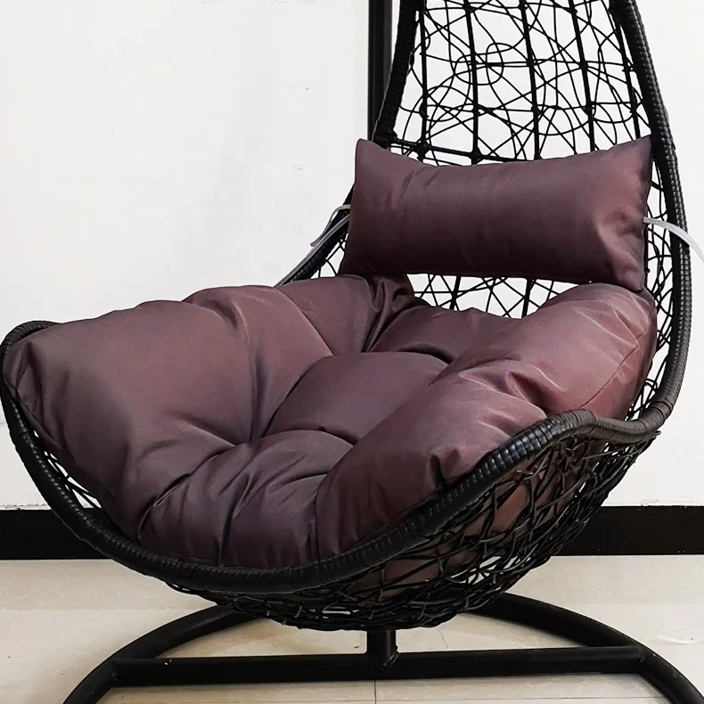 Factory Discount Cheap Price Leisure  Hanging Swing Indoor PE Ratan Swing Chair
