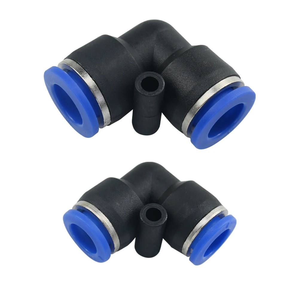 6mm 8mm 10mm 12mm Elbow Connector L Fitting Push To Connect Air 