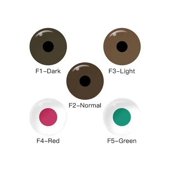 Free Shipping Pseyeche Prosthetic Contact Lenses for Blind Eye Colored Contact Lenses Brown Lenses Prosthetic Eye Contact