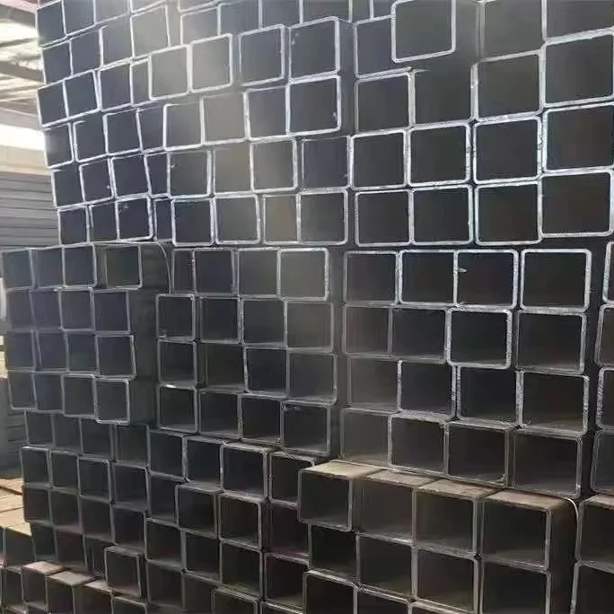 Q195Q215 Steel Pipes for Construction Projects Square Shape 1.5-6mm Thickness factory
