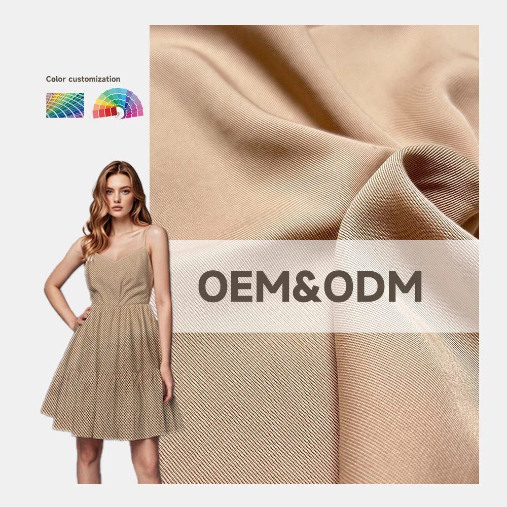 Готовый к отправке 100% Tencel twel ткань оптом для женской одежды