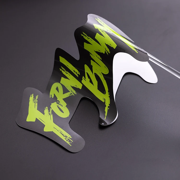 product customized with logo waterproof vinyl stickers printing wholesale die cut logo pvc labels stickers-3