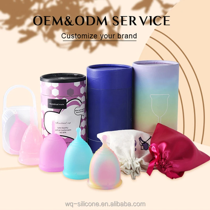 Factory Price Custom Color OEM ODM Menstrual Cups Medical Grade Silicone Organic Diva Period Cup Disk Sterilizer Menstrual Cup supplier