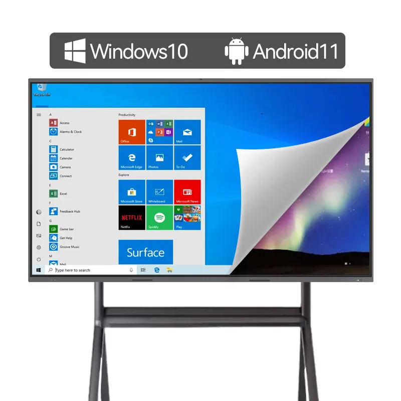 Ikinor 65 Inch Interactive Smart Board - Education & Touch