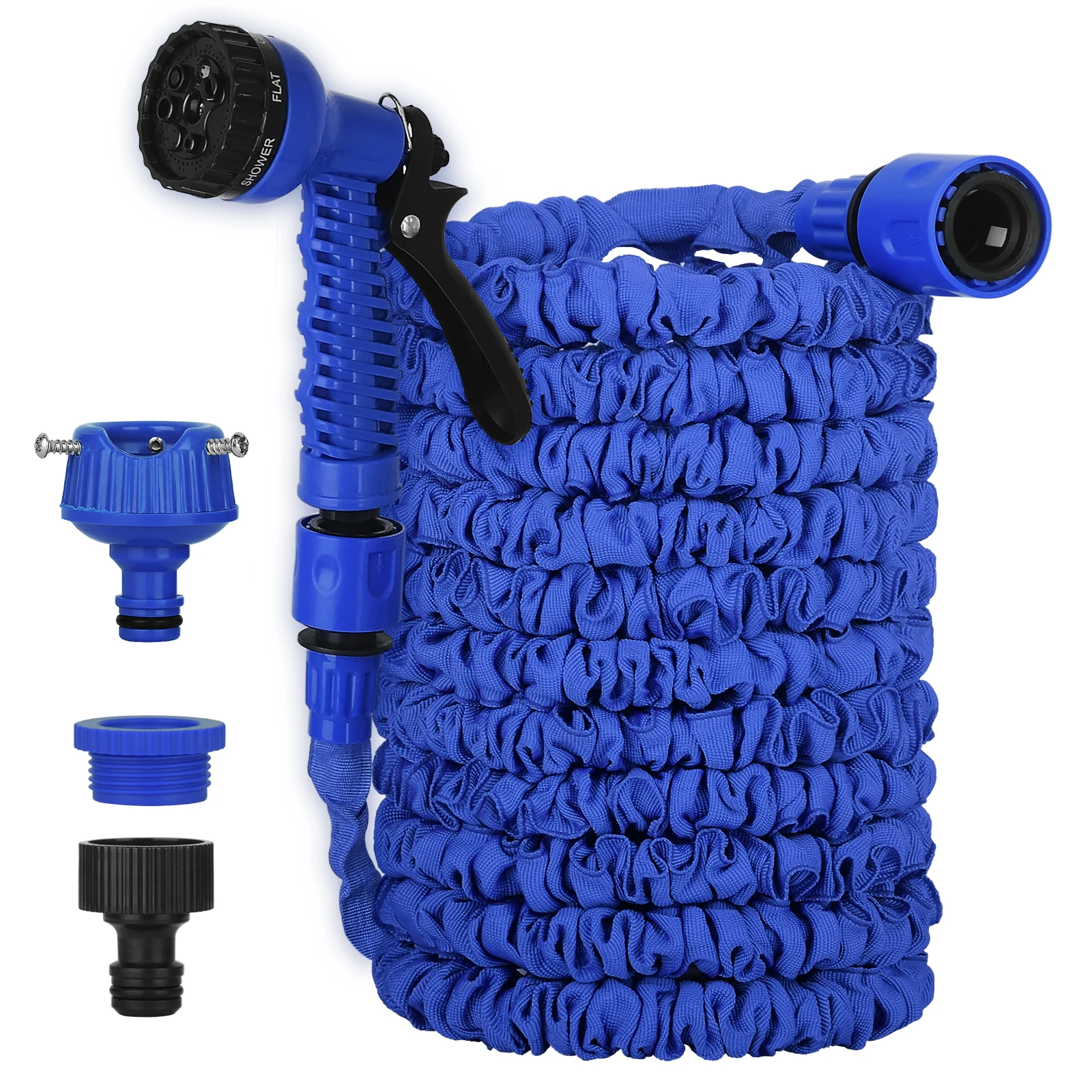 7 Patterns Garden Watering Hose Gun Spray Nozzle Spray Gun Garden Hose
