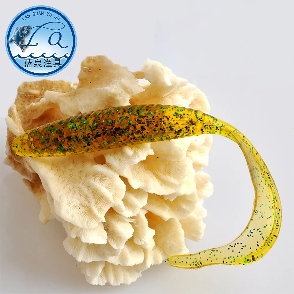 Lanquan New Floating Soft Bait 3G 125MM / 7.2G 150MM No Hooks Colors Customized Soft Lure LEECHES