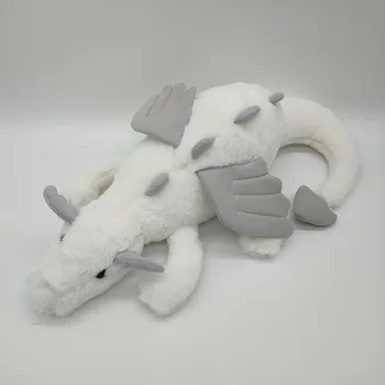 2022年新デザイン ホワイトドラゴンぬいぐるみ 30cm おもちゃ