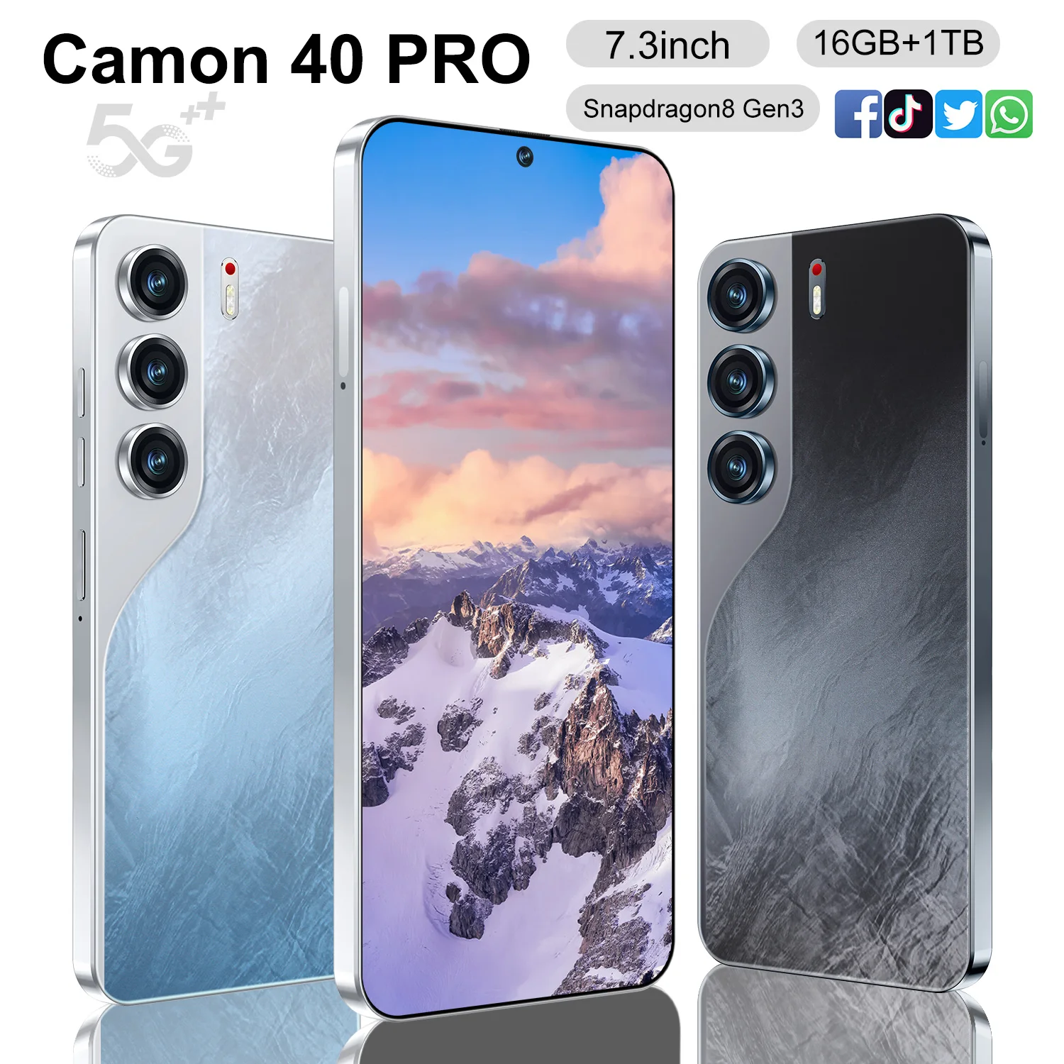TECNO Camon 40 Pro - 108MP HD Smartphone with 5G Support