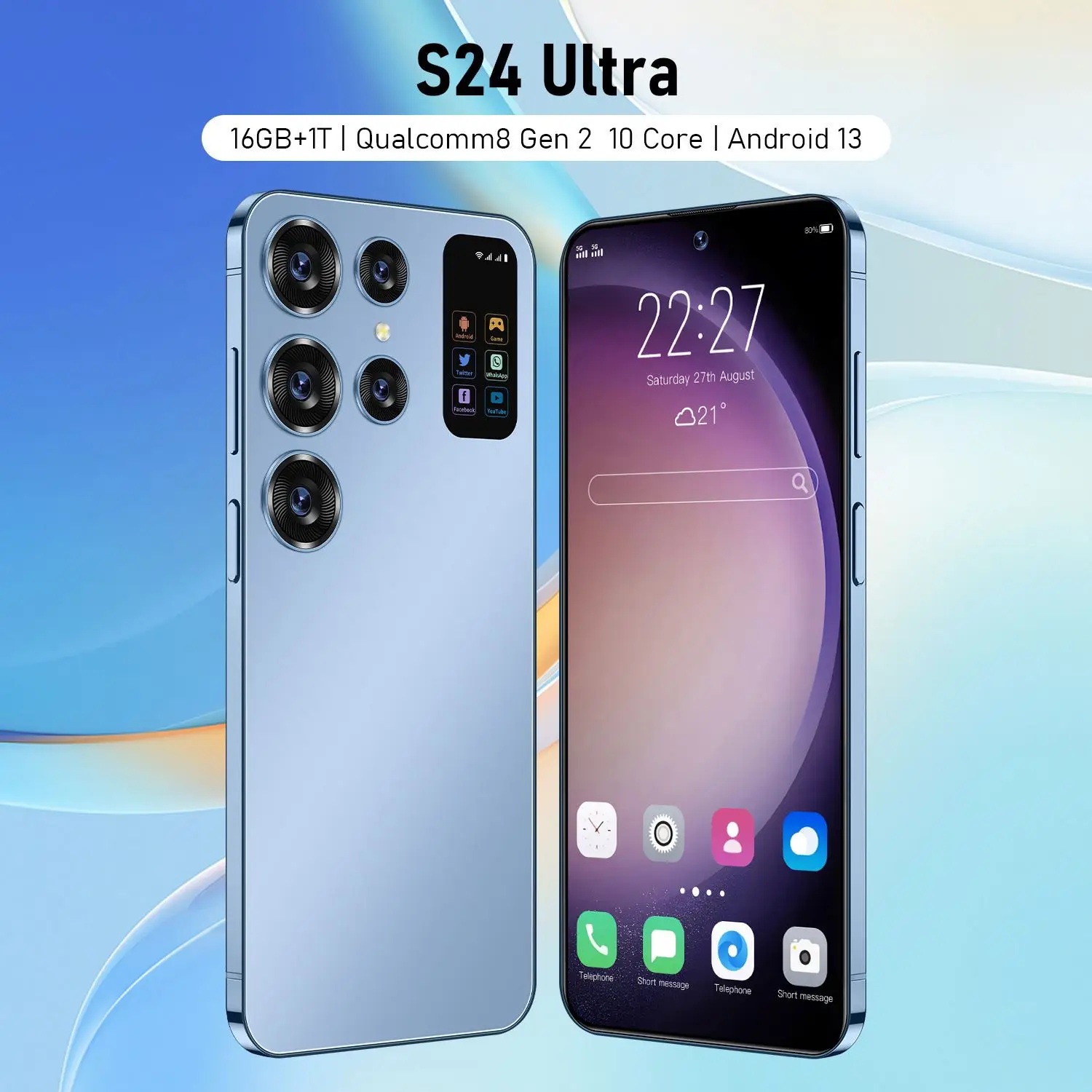 hot selling s24 ultra 7.3 inch