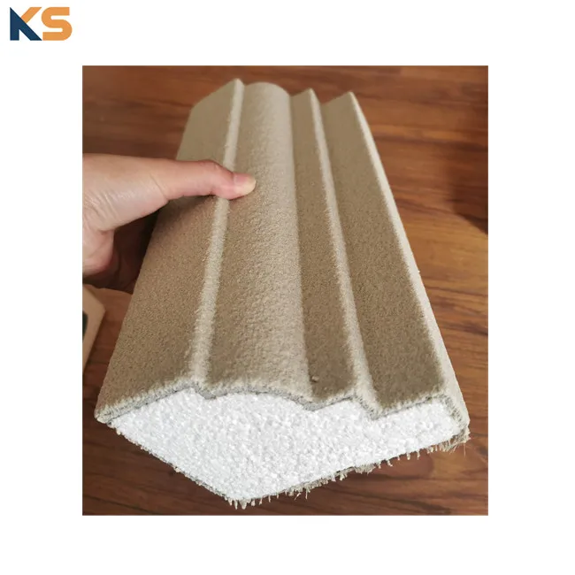 Lightweight Stone Texture Color  EPS Expanded Polystyrene Styrofoam Cornice Moulding