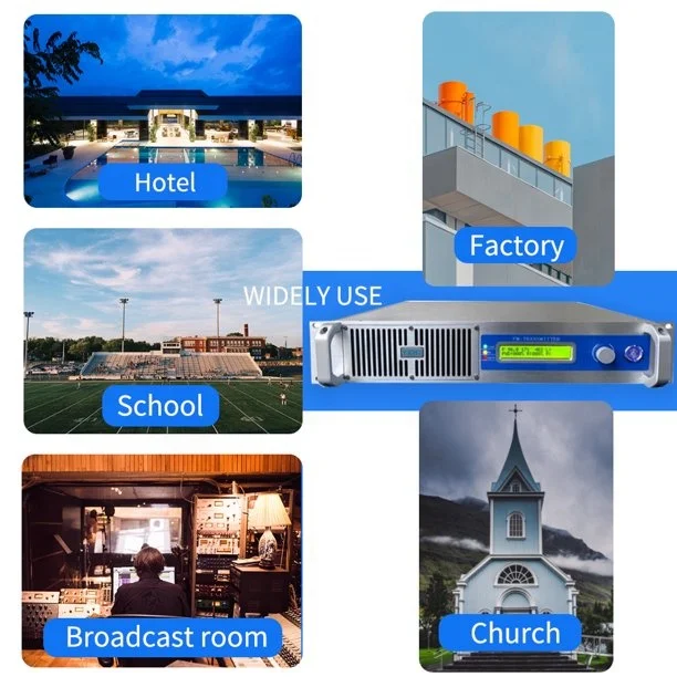 YXHT-1, 500W FM Transmitter for School, Church, Radio Stations