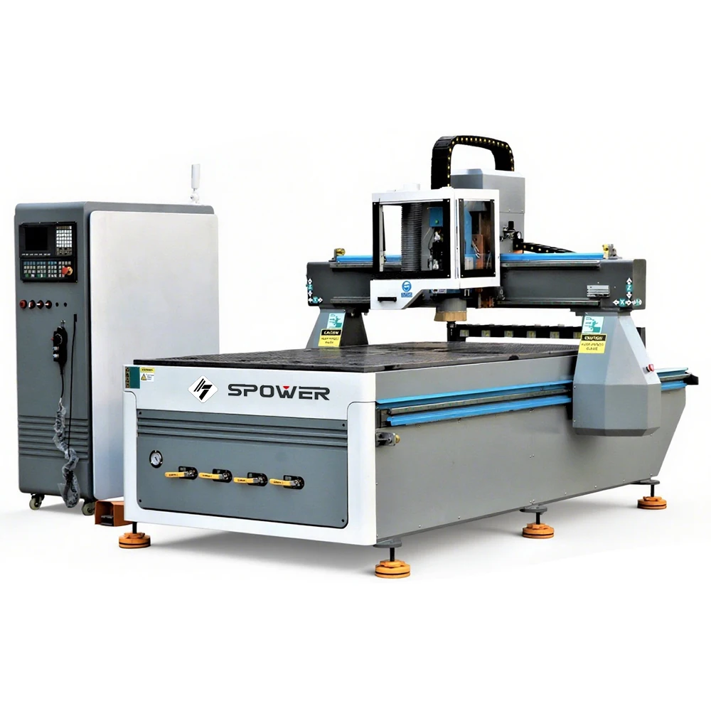 Woodworking Engraving Machine 4*8ft CNC Router 3 Axis Automatic ...