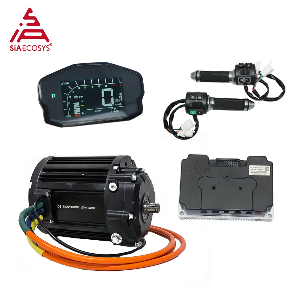 QS138 90H V3 4KW 7200rpm Motor with 1:2.35 Gear Box for