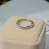 Or blanc/Diamant couleur D blanc