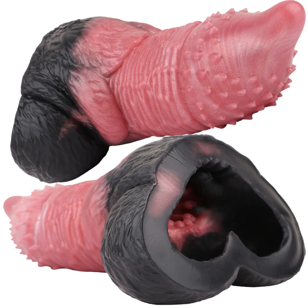 male masturbator dildo Jock Vibrating & Squeezing Male Masturbator With Poseable Dildo main image 1