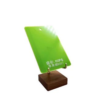 Acrylic apple green letter-LED panel thickness can be customized for high transmittance