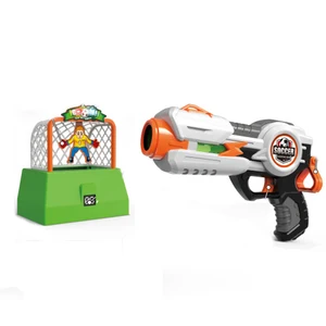 Long Distance Shooting Eva Foam Bullets Soft Gun Football Dart Digital Scoring Plastic Model Gun