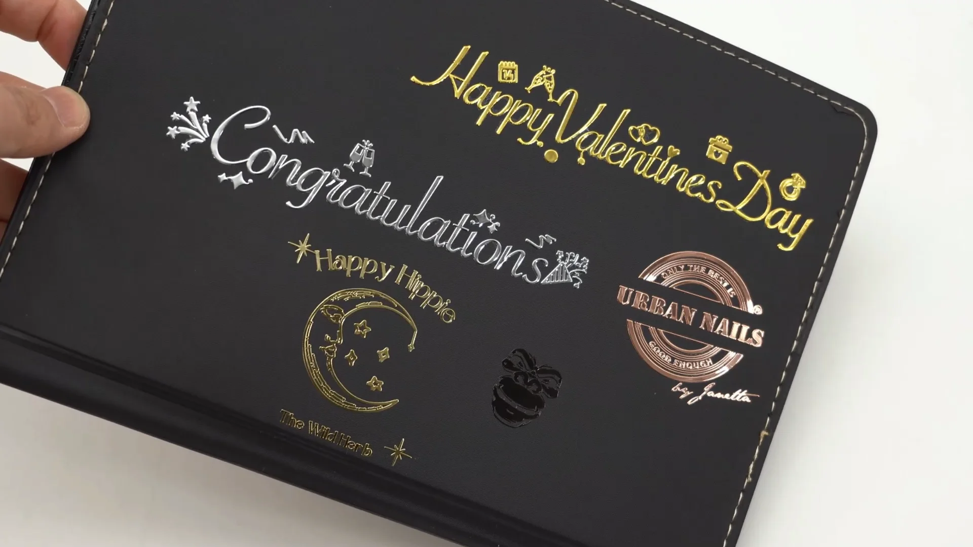 Custom Self Adhesive Metallic Letters Labels Thin Electroform Gold Nickel 3d Logo Transfer