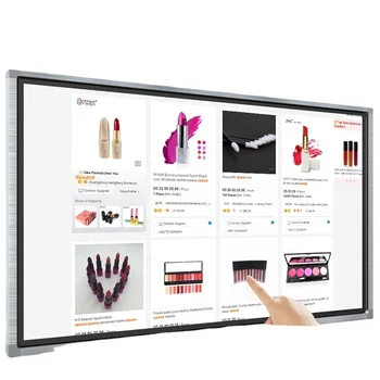 18.5 inch super big screen multi touch android 5.1 wall mounted advertising player