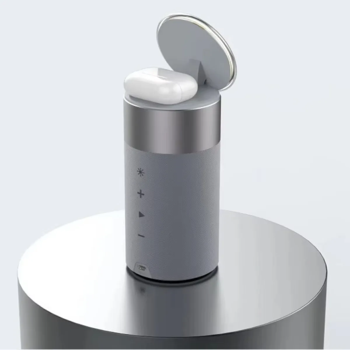 2025 Hot-Selling Magnetic Subwoofer Wireless Charging for Speaker RGB Adjustable Night Rechargeable