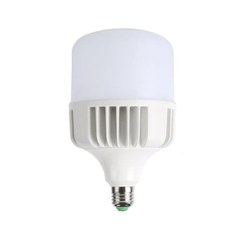 Indoor lighting office home E27 B22 led bulb light 30w 40w 50w aluminum in plastic led bulb t shape led light bulb