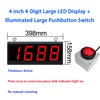 4-Digit Large Screen + Big Push Button Switch