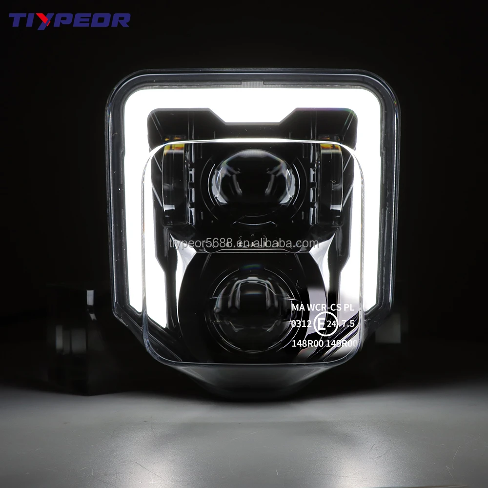 lo beam drl projector headlight for enduro 701 501 450 350 300i 250-10