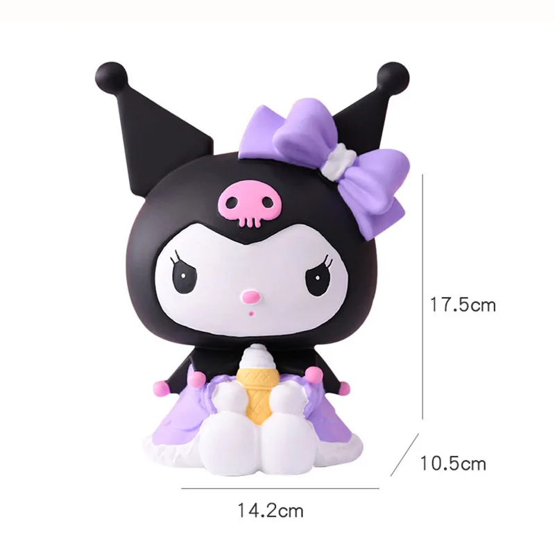 Sanrio Piggy Bank Kawaii My Melody Kuromi Cinnamoroll Korean Cartoon ...